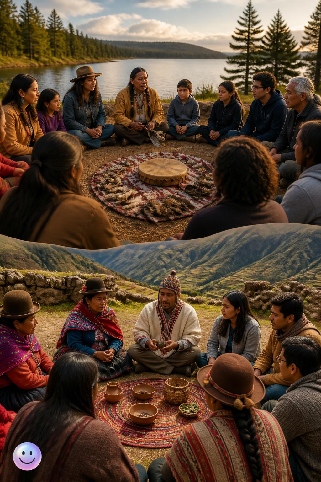 Círculos de paz y tradiciones antiguas