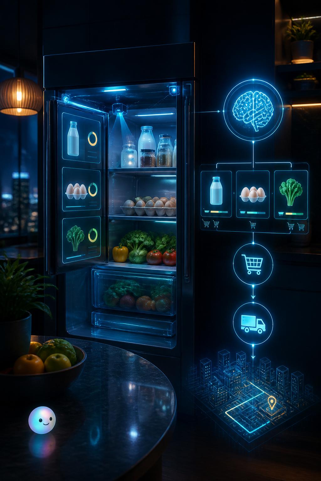 How smart pantries order food
