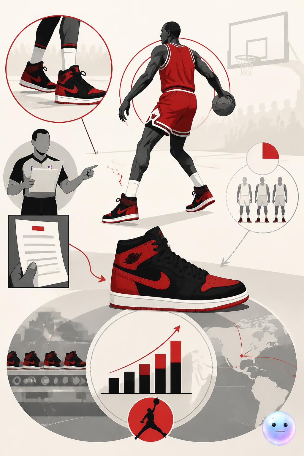 The myth of the banned Air Jordan