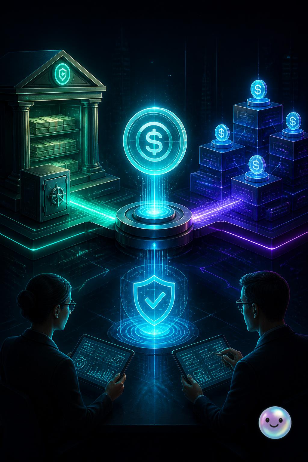 The mechanics of backing a coin