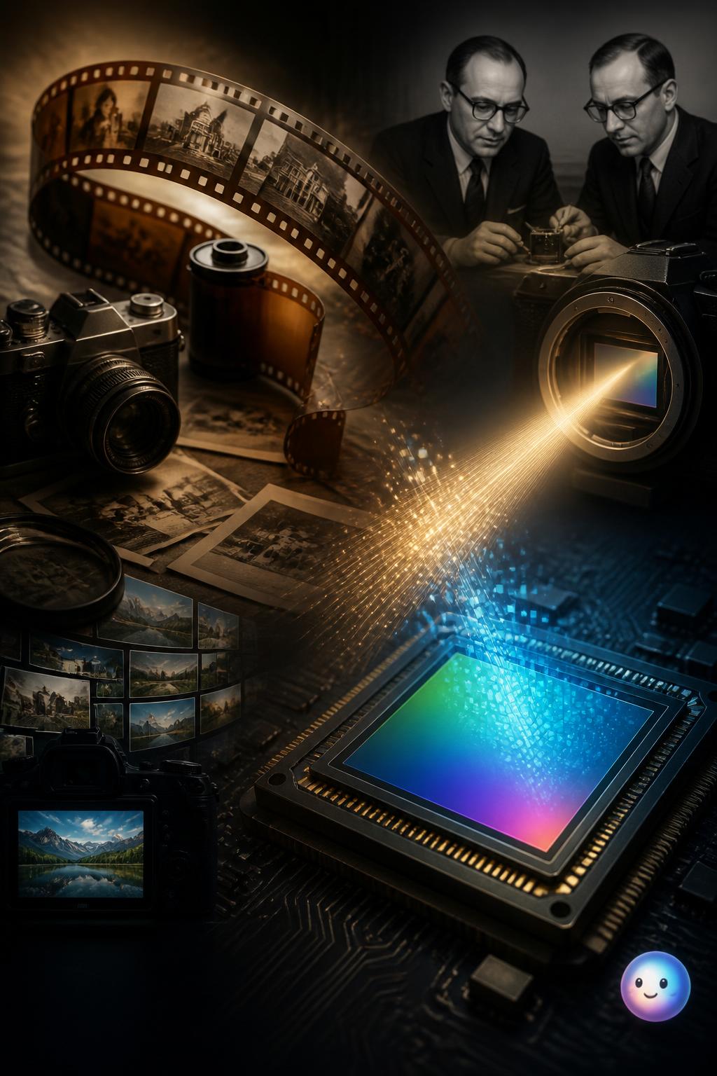 How silicon chips replaced film