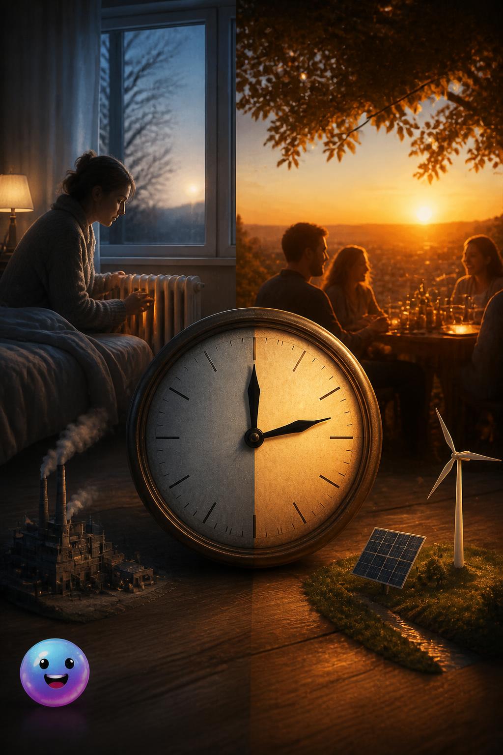 Mehr Licht am Abend, mehr Heizung am Morgen