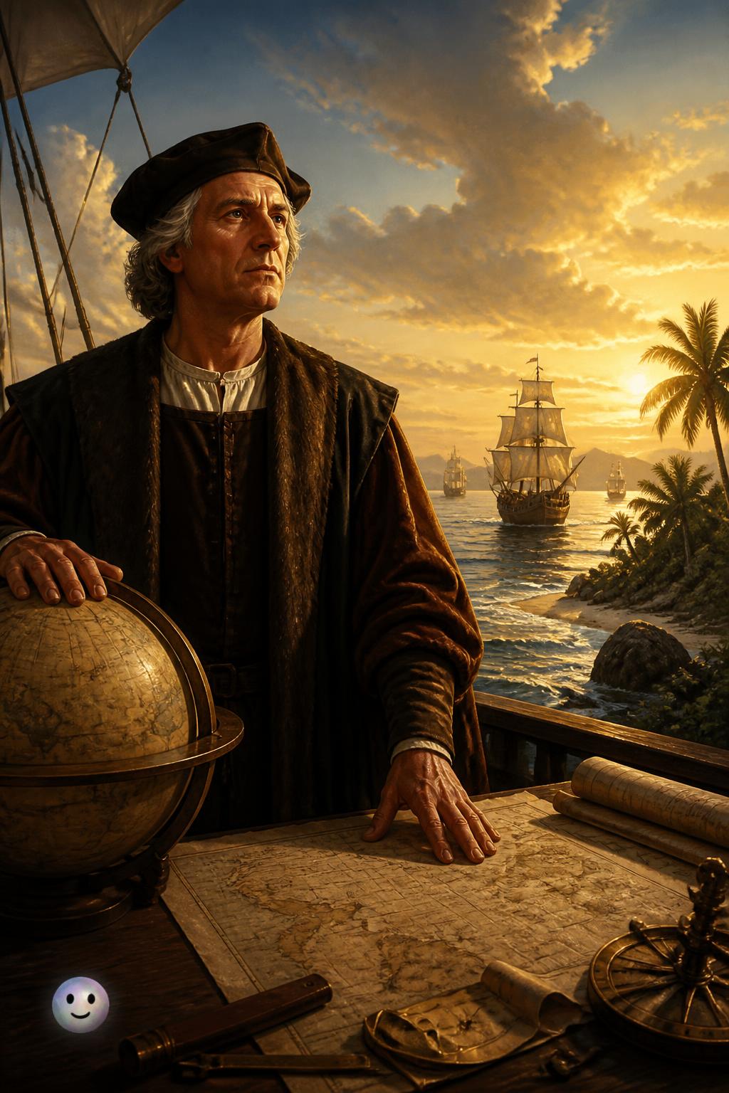 The calculation error of Christopher Columbus