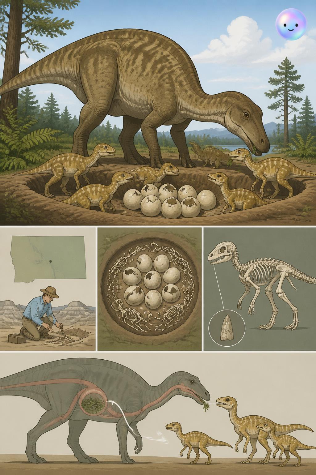 Maiasaura and the discovery of caring dinosaur parents