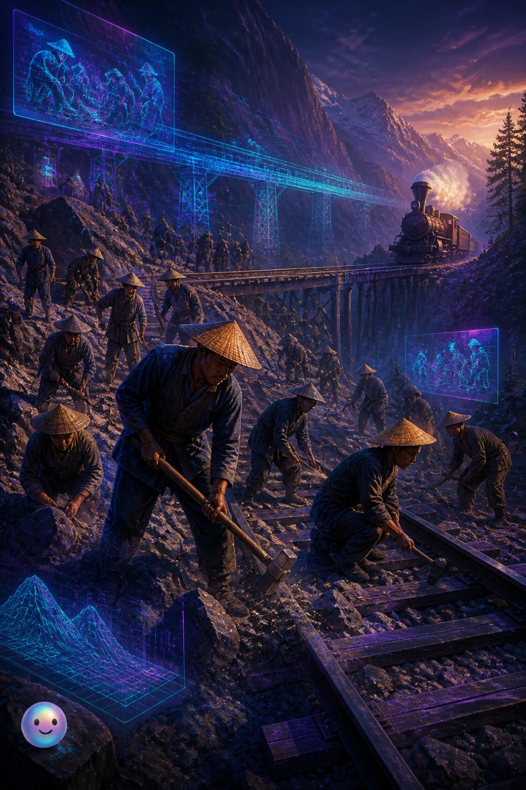 Building the epic Transcontinental Railroad