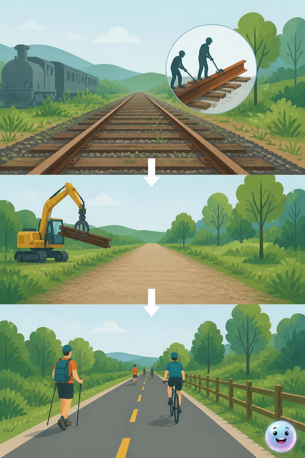 The birth of the rails-to-trails movement