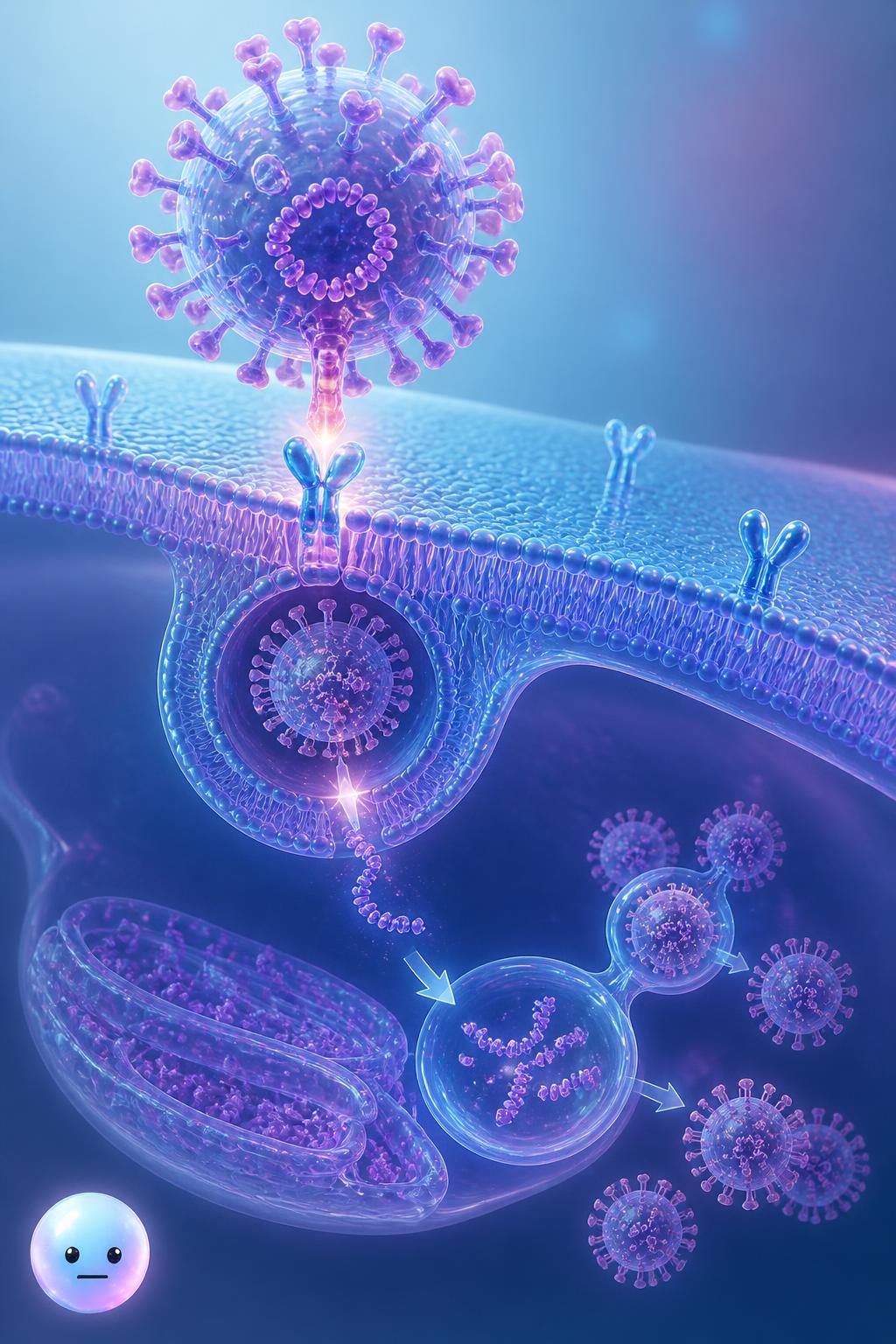 How viruses pick the cellular lock