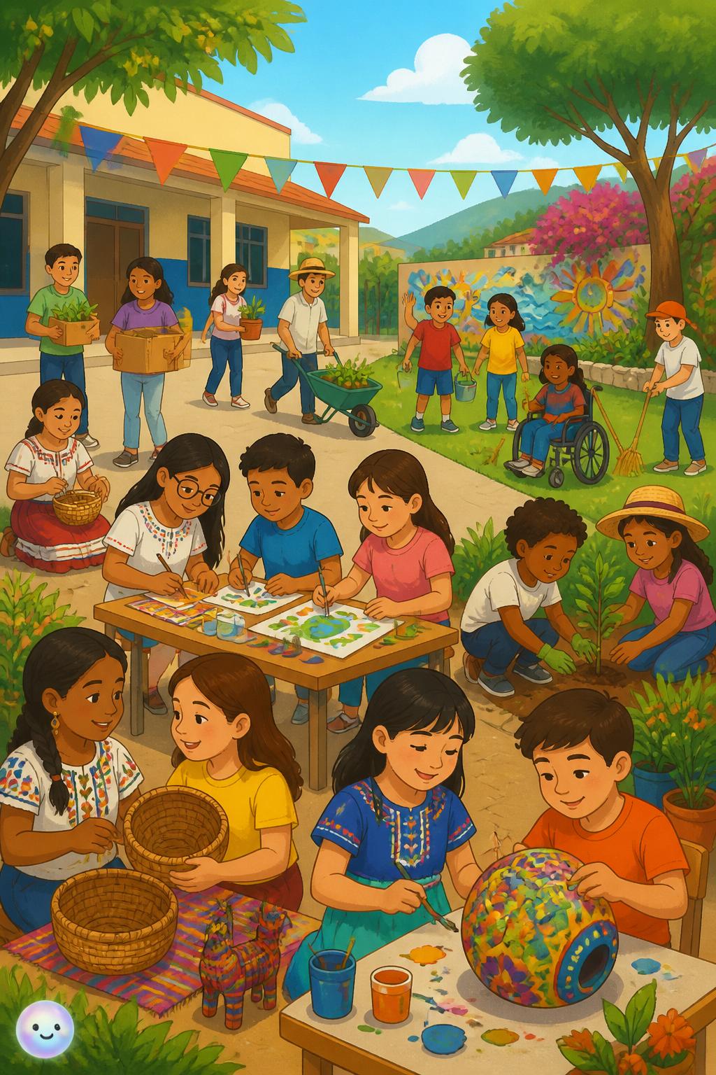 La logística del encuentro escolar