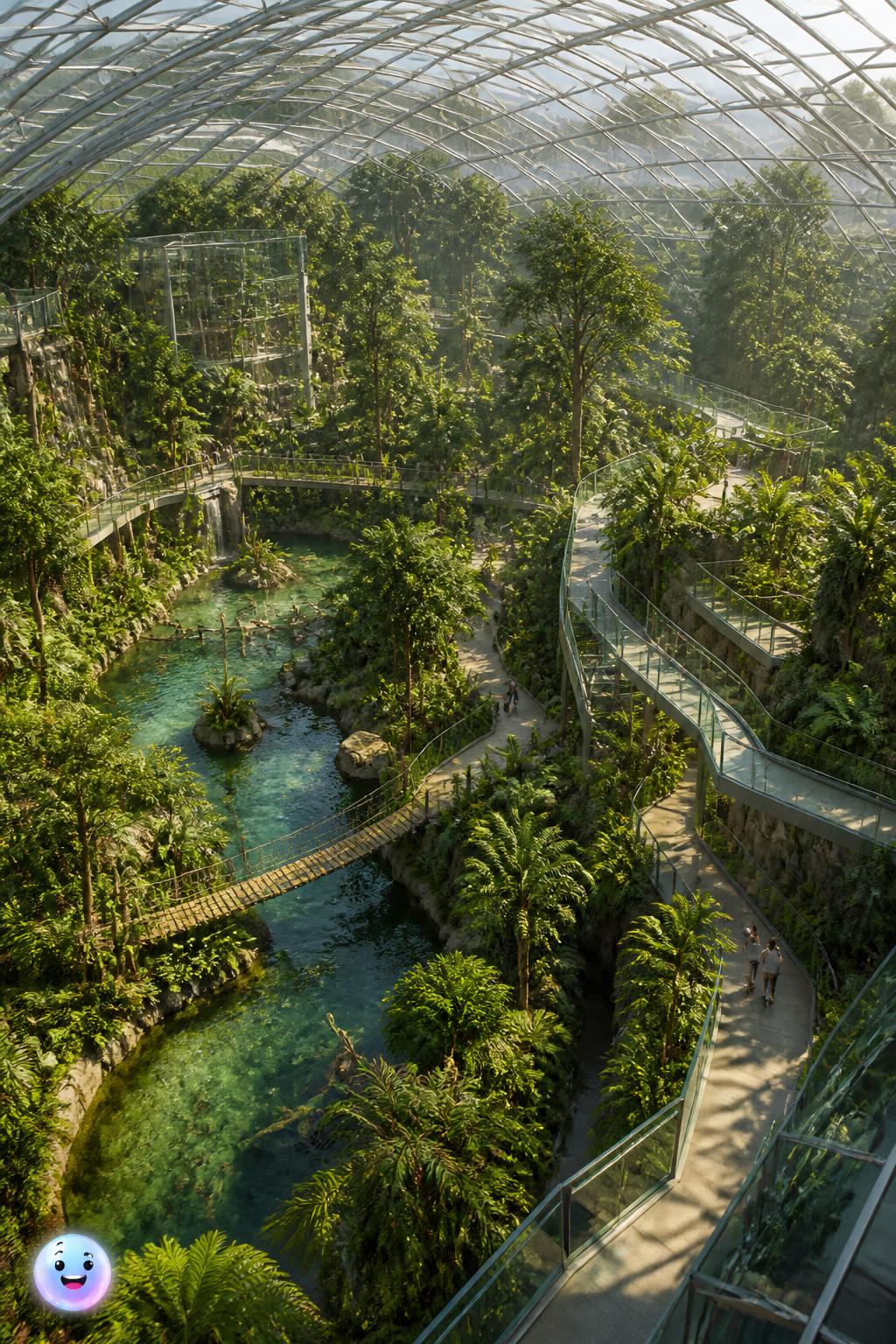Zurich's indoor Madagascar rainforest