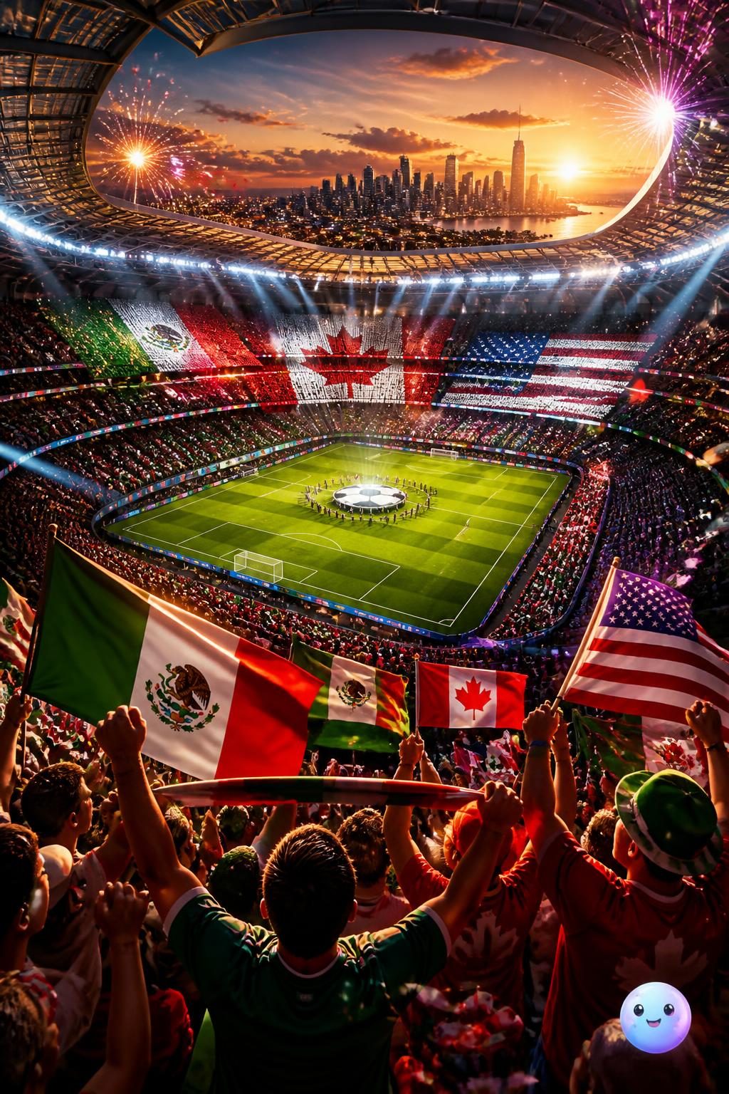 Three nations, one stage