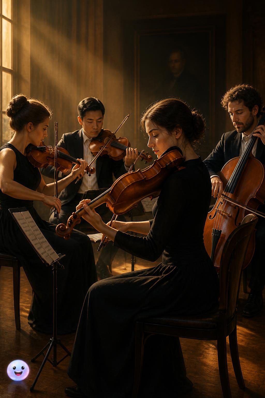 El cuarteto de cuerdas y su equilibrio