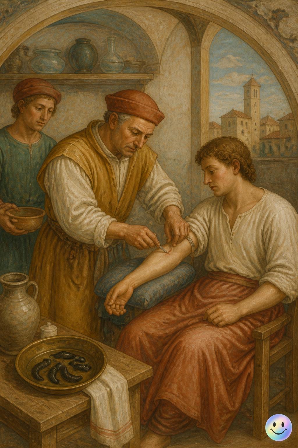 Leeches and bloodletting