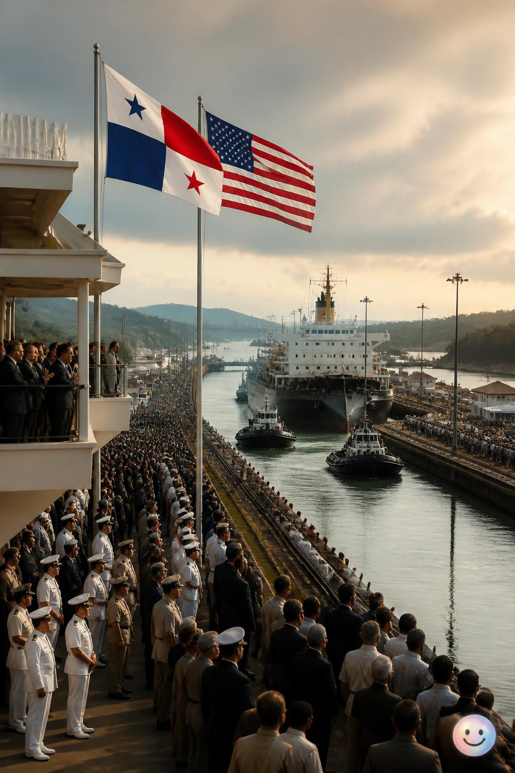 The Panama Canal handover