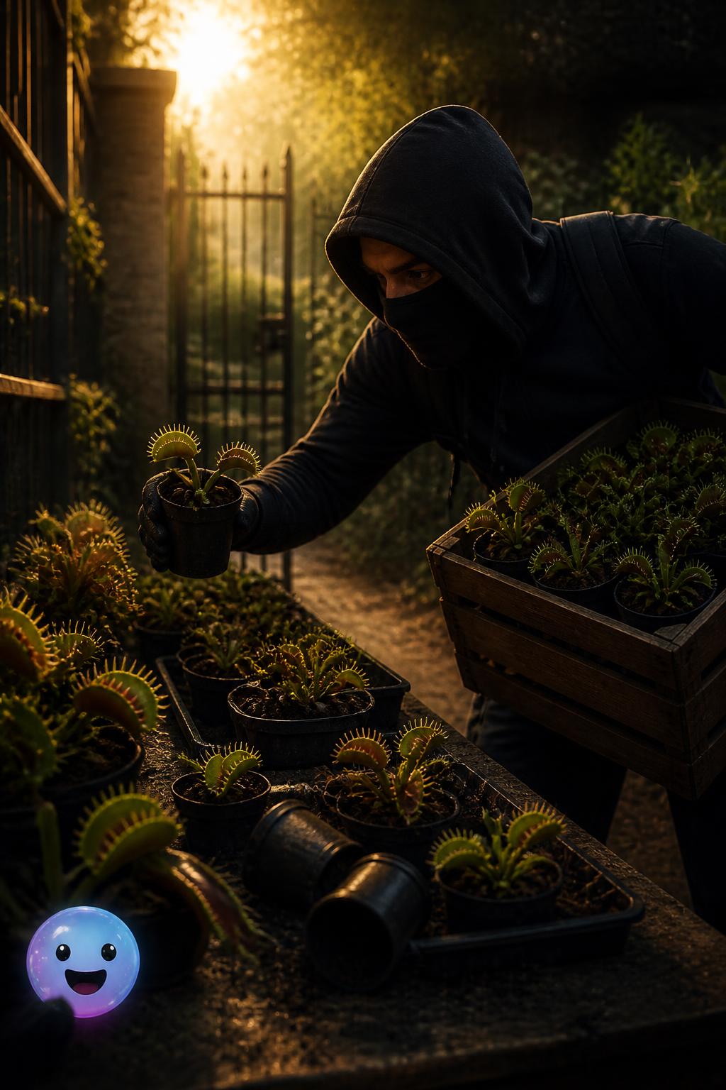 The infamous thousand-plant garden heist