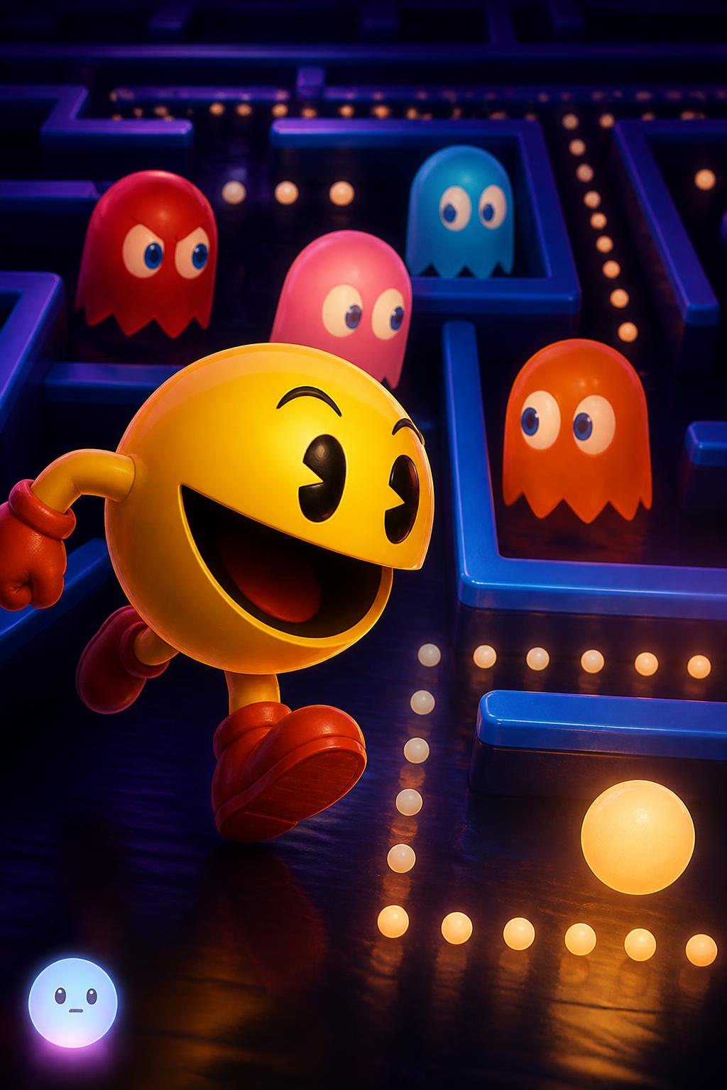 Pac-Man and the birth of enemy AI