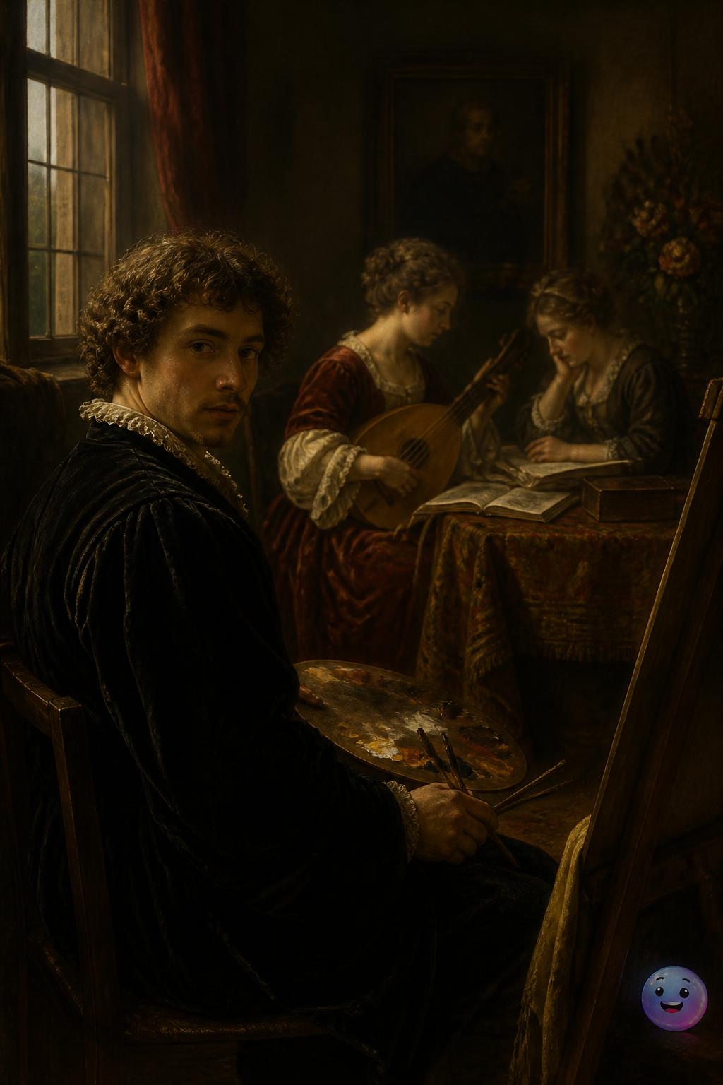 A visita do jovem Van Dyck