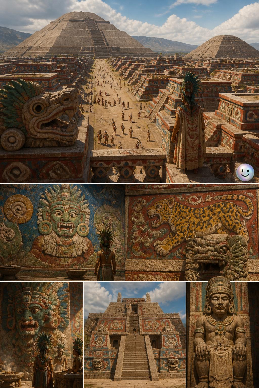 Los hermosos palacios residenciales y sus murales