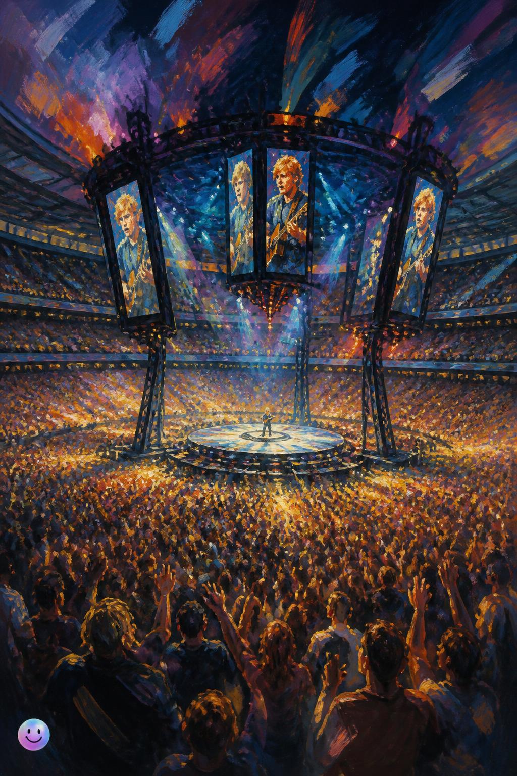 Ed Sheeran's massive crowd