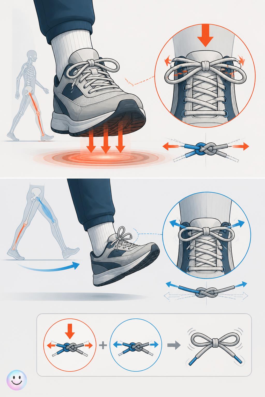 The double whammy force of human walking