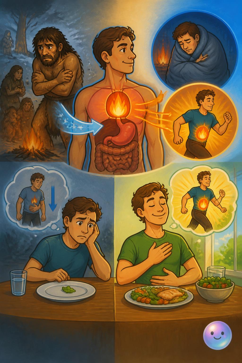 El modo de supervivencia evolutivo