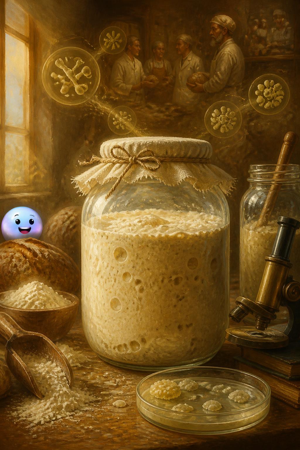 La biologia invisibile della pasta madre