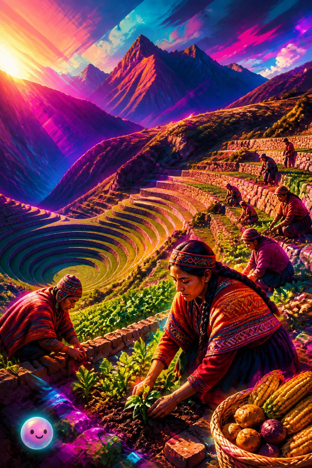 Los andenes incas que desafiaron los Andes