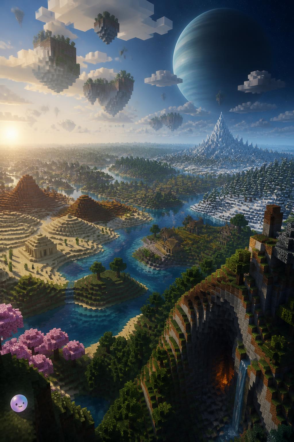 Endless worlds built on math