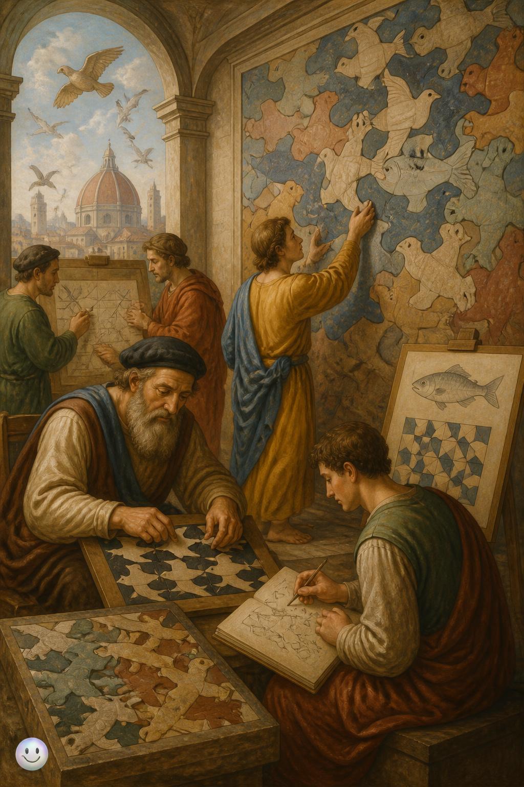 The rules of regular division tiling