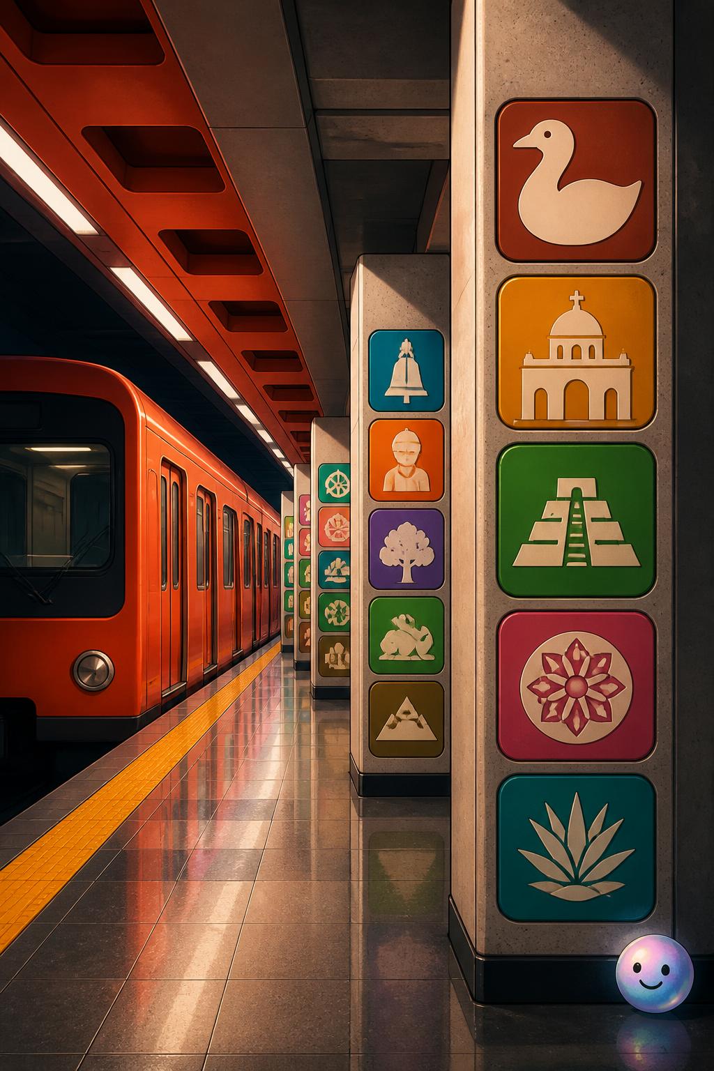 La señalética sin palabras para el metro