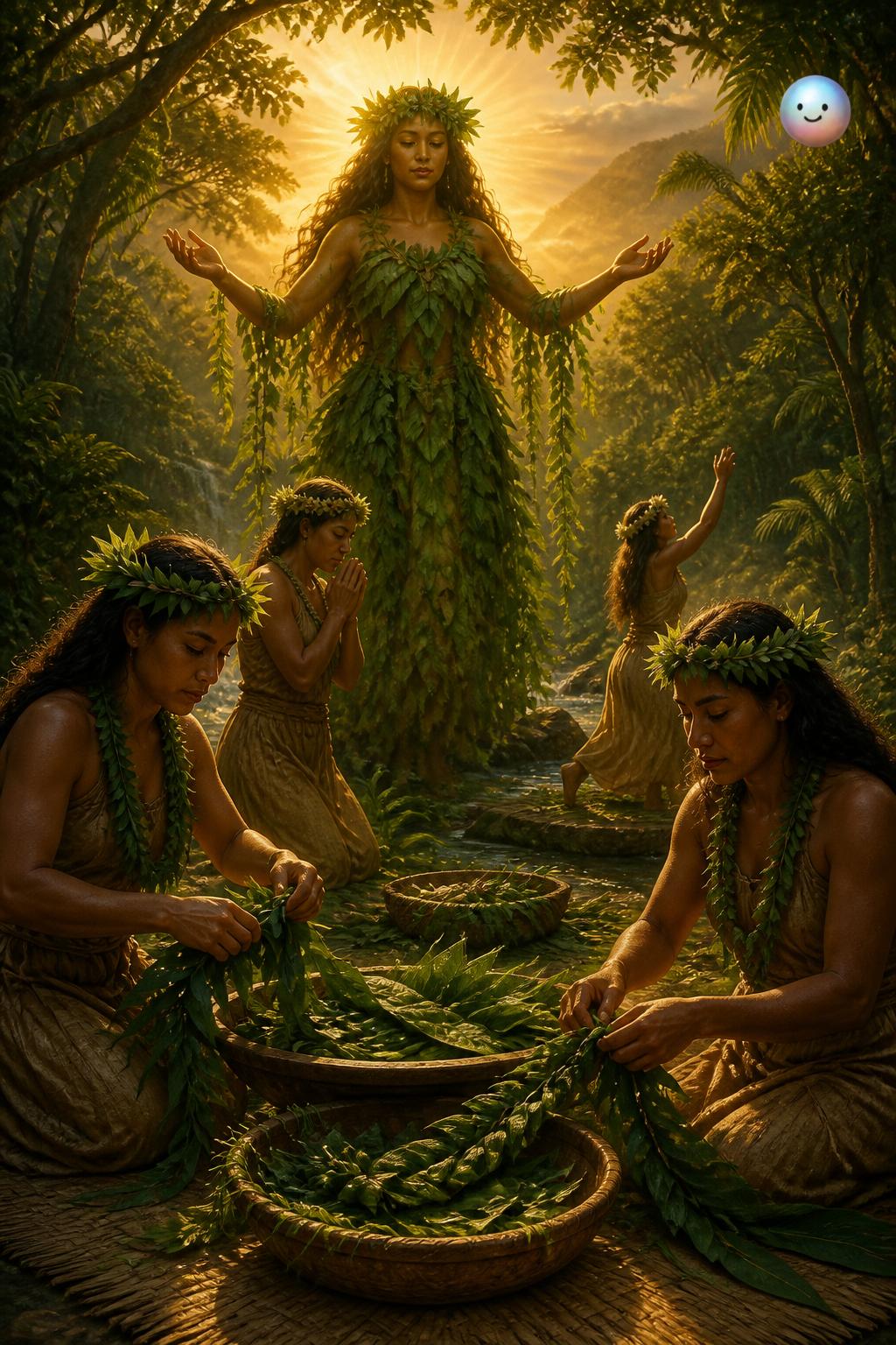 The sacred dance of Laka