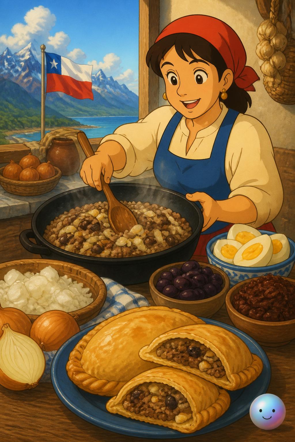 El pino chileno y su cebolla