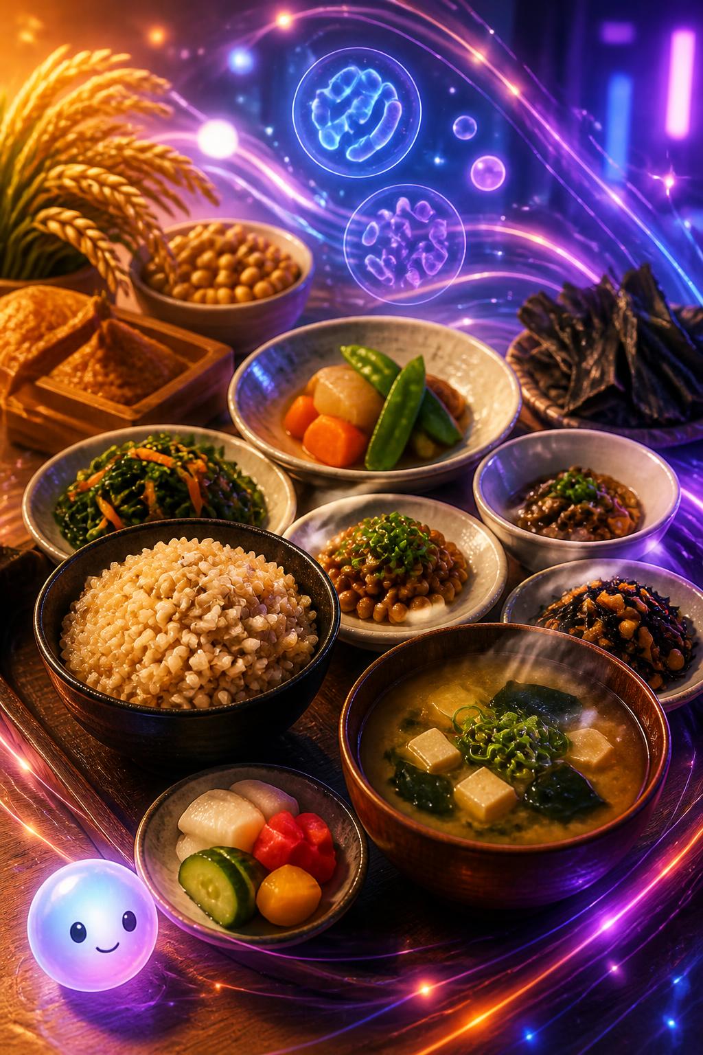 日本の伝統的な「一汁三菜」と発酵食品