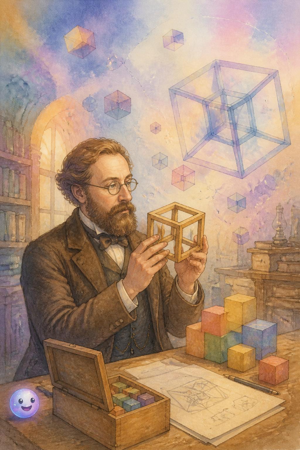 Charles Hinton coins the tesseract