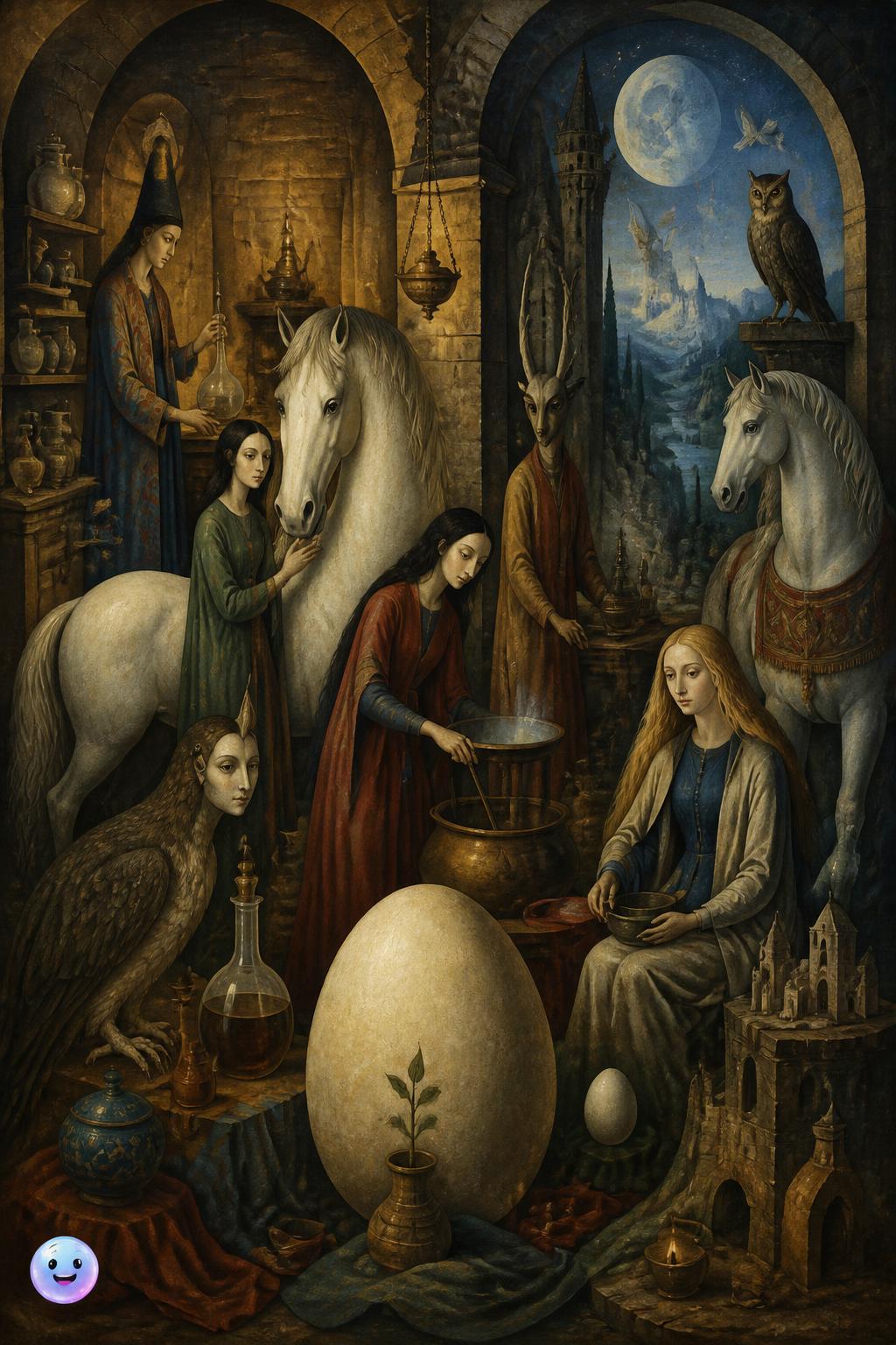 The magic circle of friends