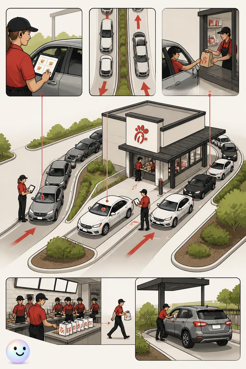 Engineering the ultra-fast drive-thru lanes