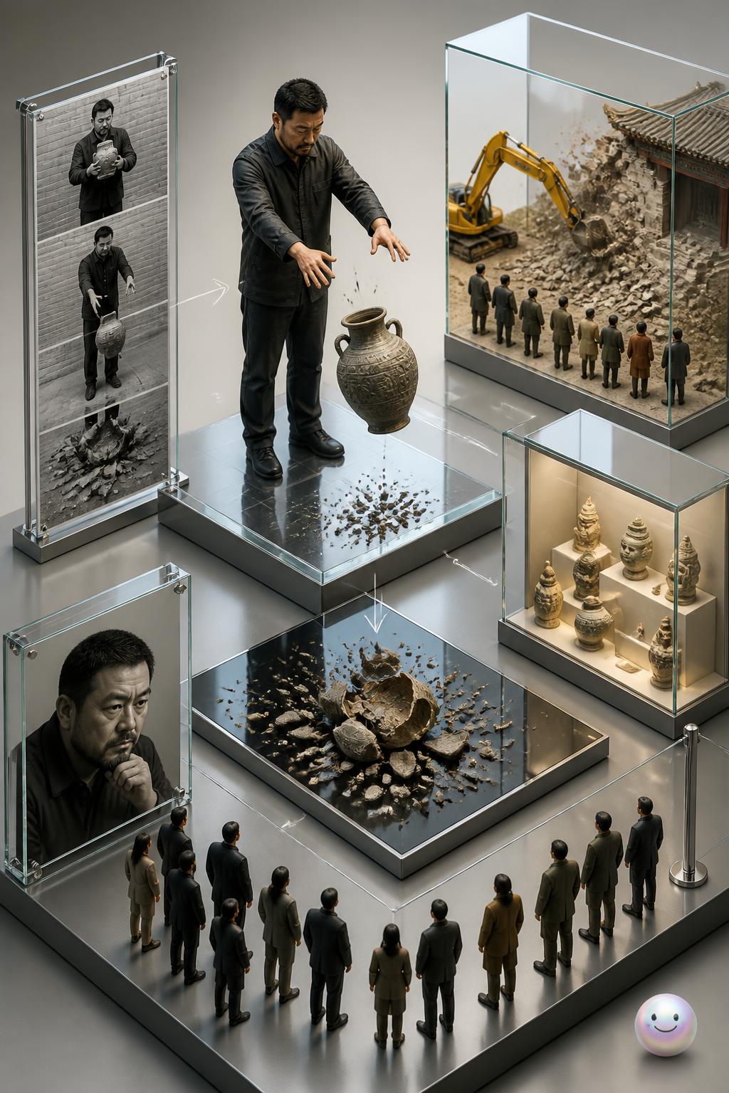 Las provocaciones historicas de Ai Weiwei