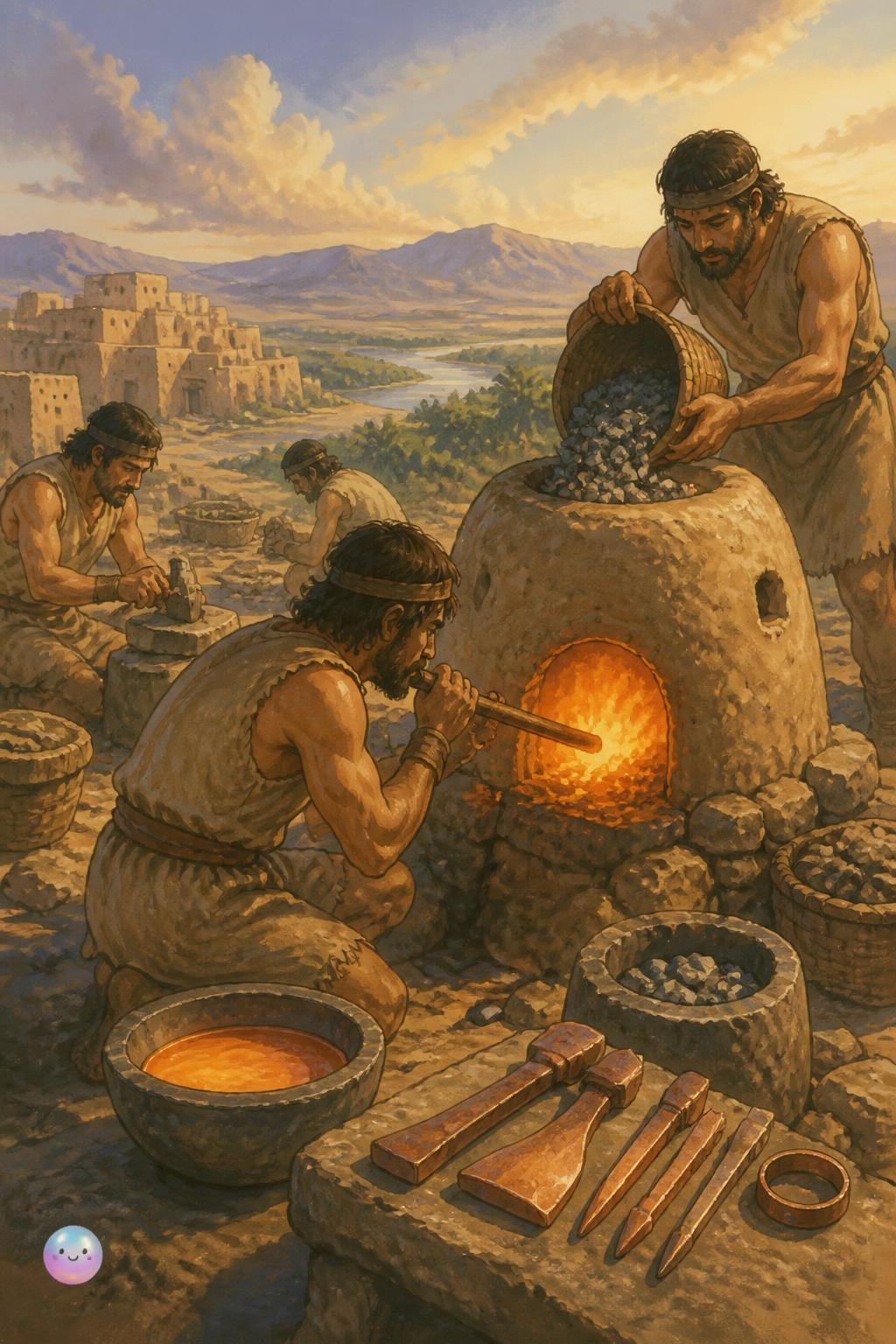 El nacimiento de los metales