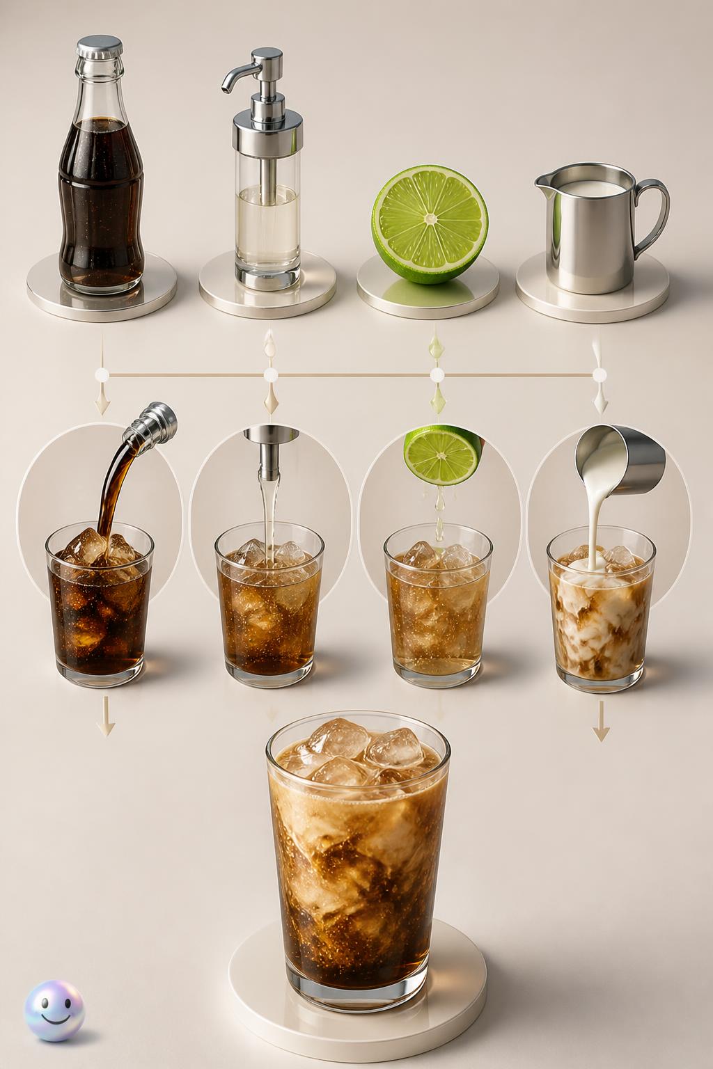 The anatomy of a standard dirty soda