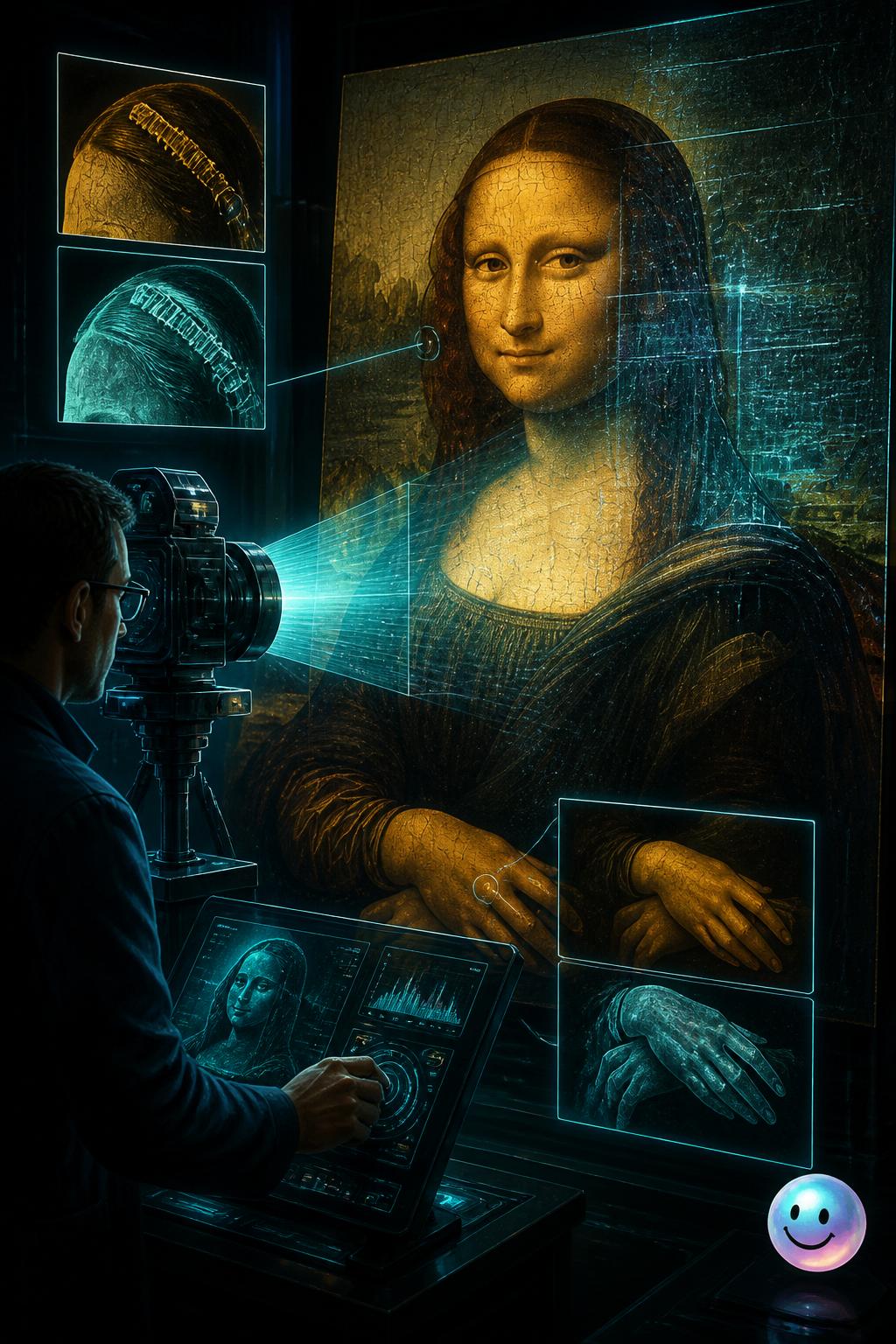 What secret layers lie beneath the paint?
