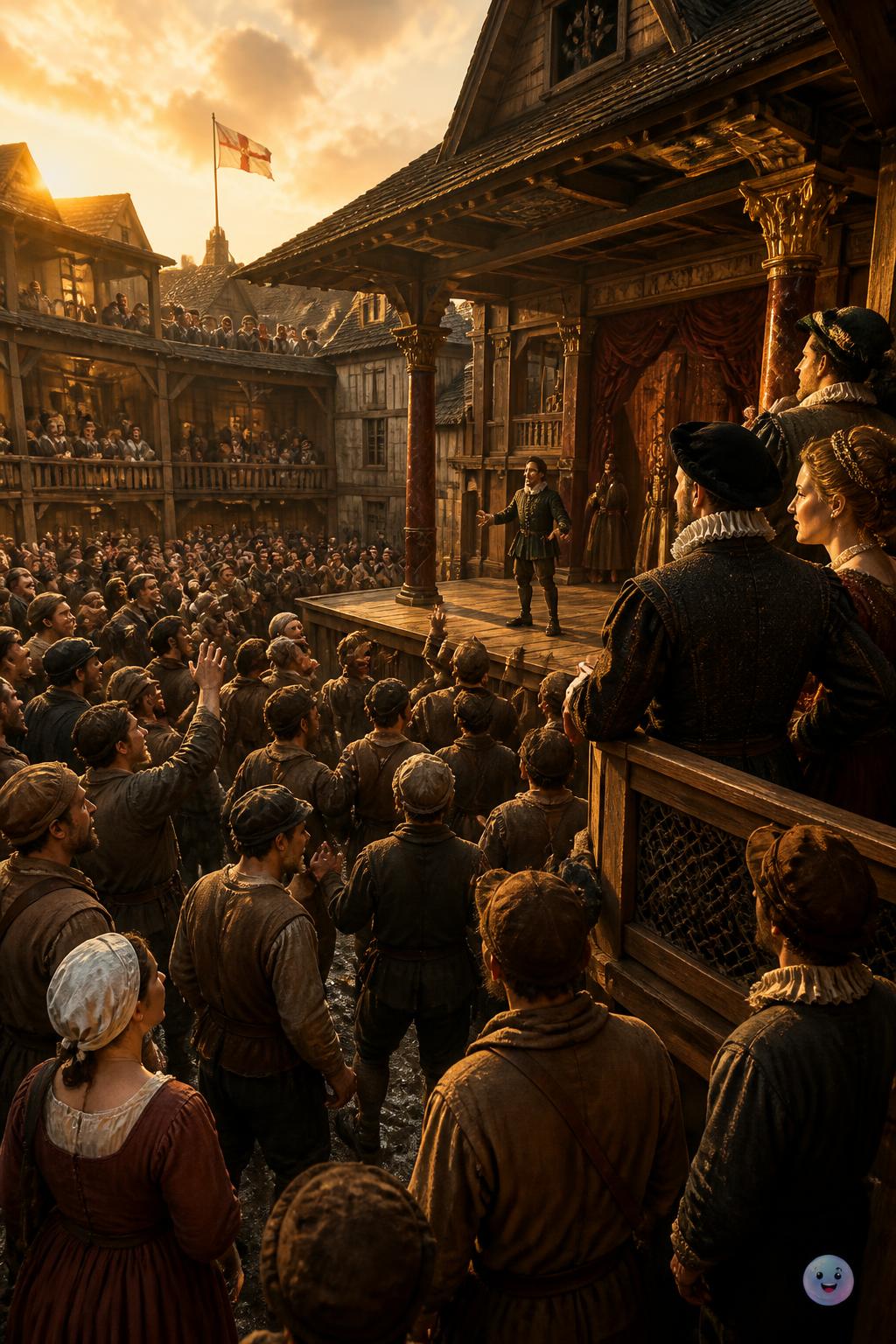 The rowdy theaters where queens met pickpockets
