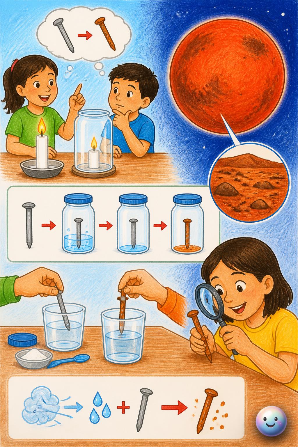 Por qué Marte es el planeta rojo
