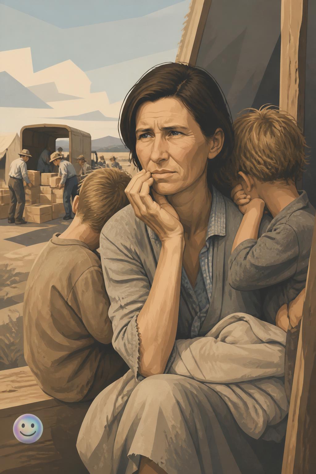 Capturing the pain of the Great Depression