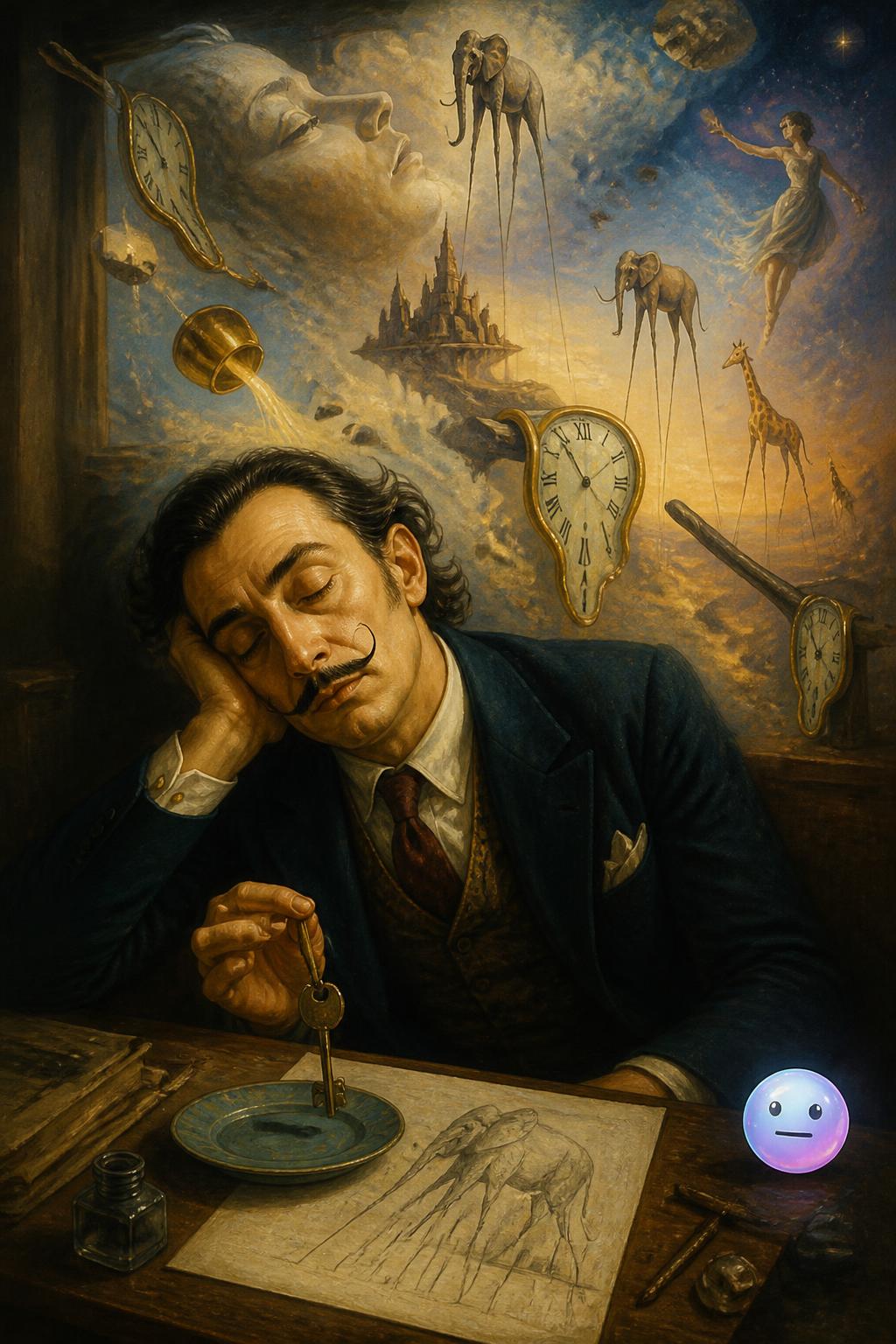 Catching bizarre dreamscapes on the brink of sleep