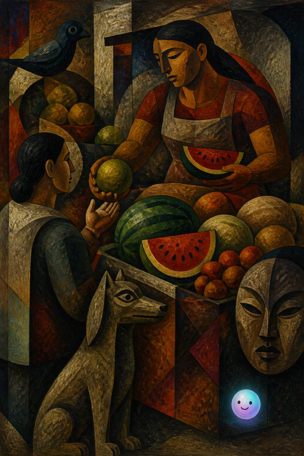 La tienda de frutas de la tía