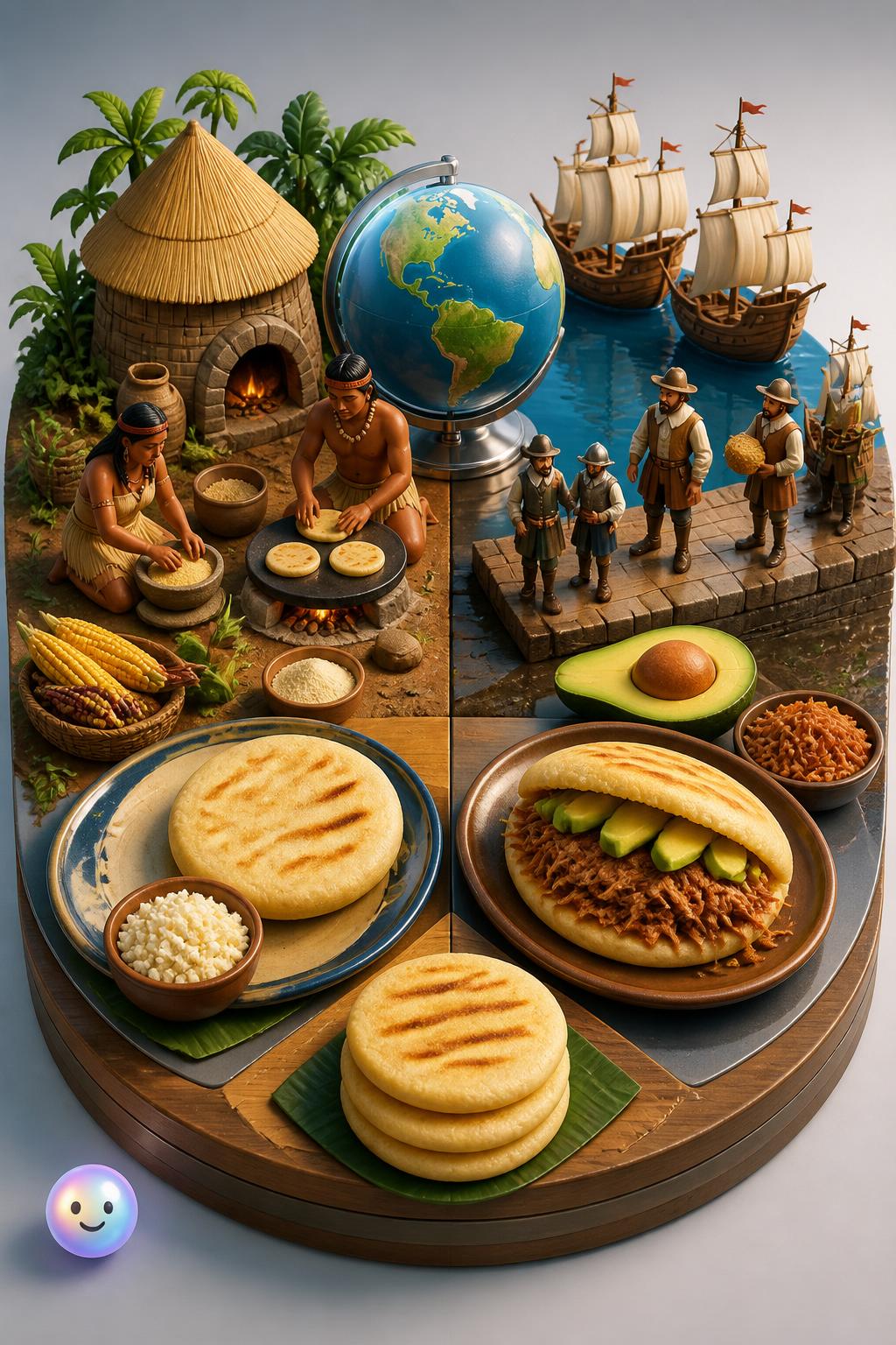 La arepa y su disputa entre naciones