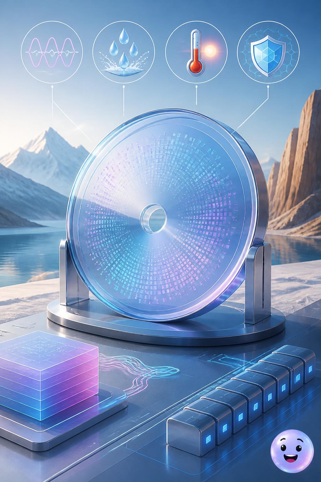 Storing data in glass for ten thousand years