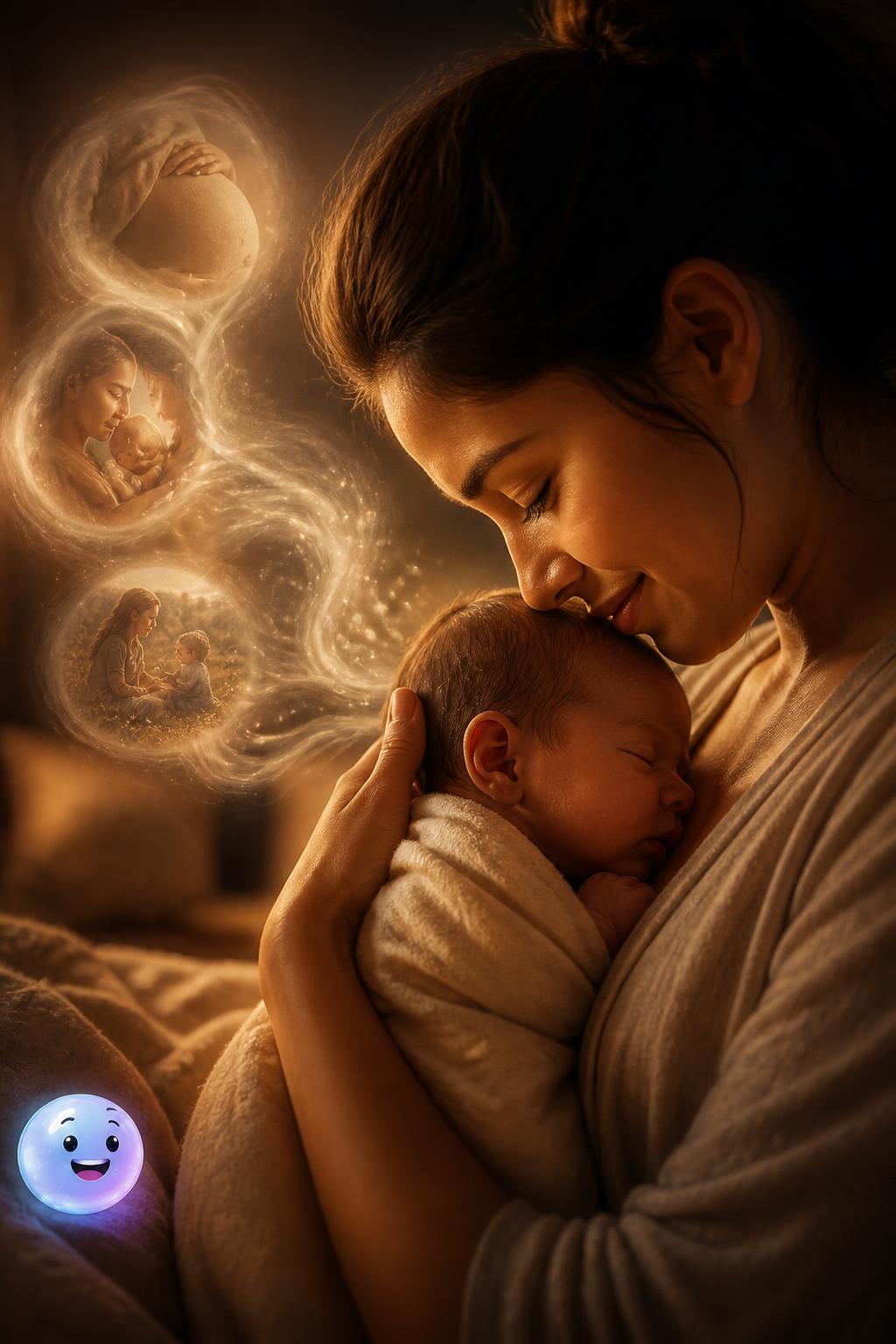 The first bond between mother and baby