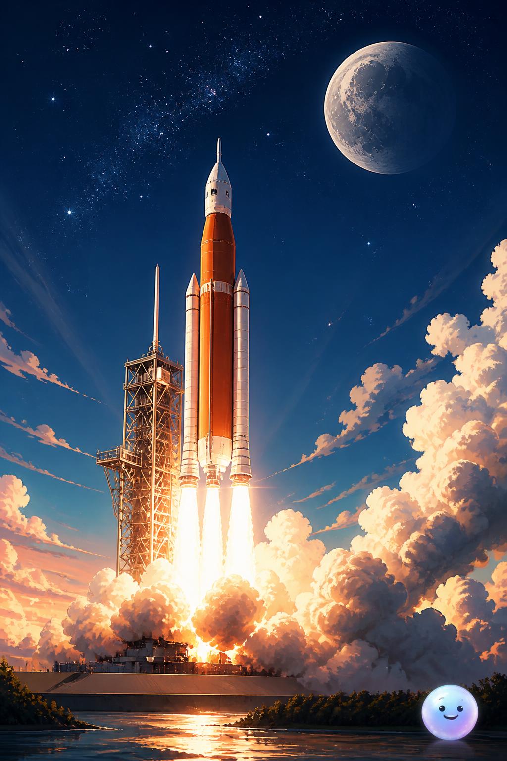 Artemis II takes flight