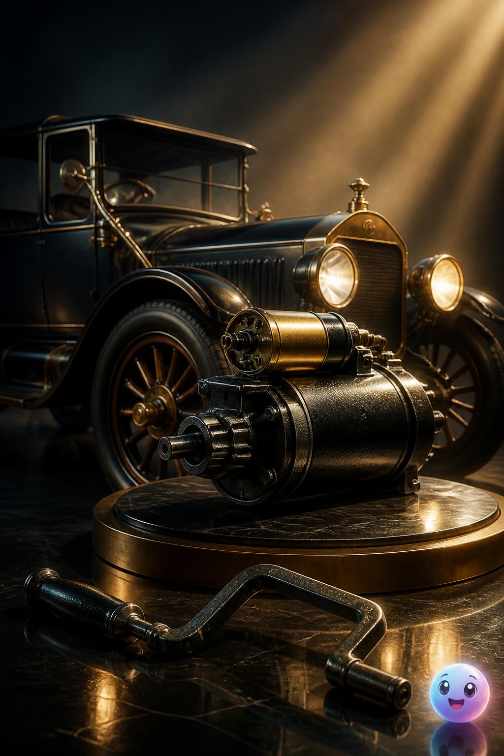 Ditching the dangerous manual car hand crank