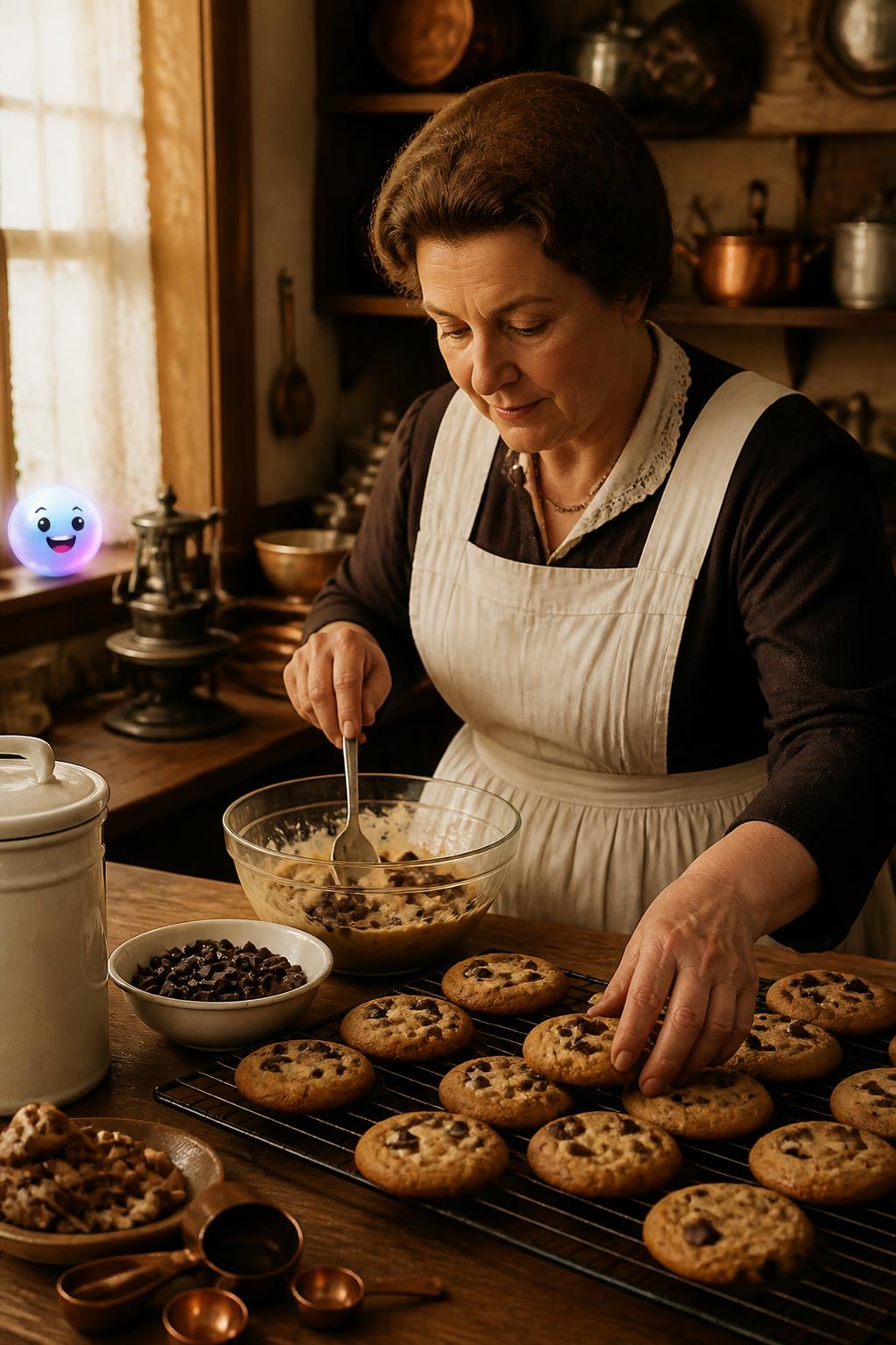 Chocolate chip cookies' melting myth
